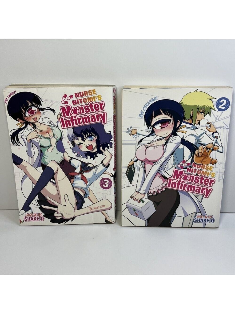 Nurse Hitomi’s Monster Infirmary 2 / 3 Story & Art By Shake-O Manga Book CA